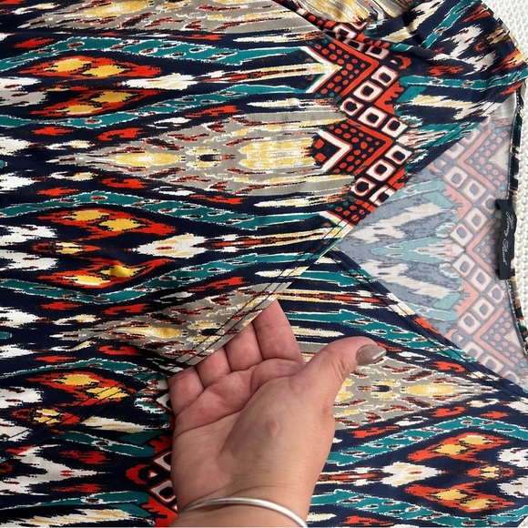 Geometric Print Jumpsuit short - Picture 5 of 9